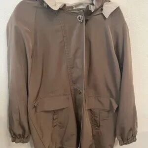 KEREN hart Brown Utility Jacket